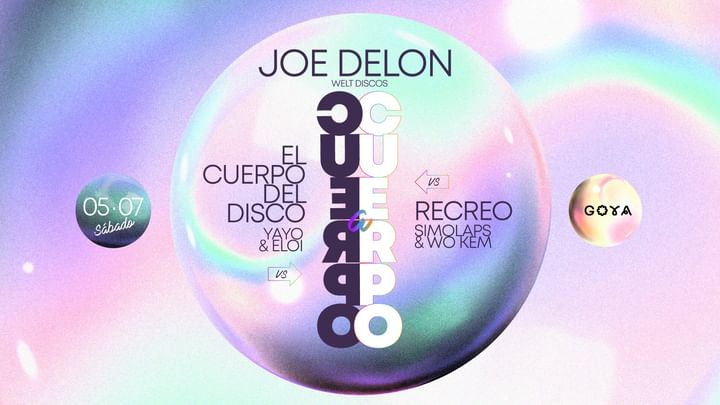 Cover for event: Cuerpo a Cuerpo: ECDD X Recreo with Joe Delon - Special Pride Edition