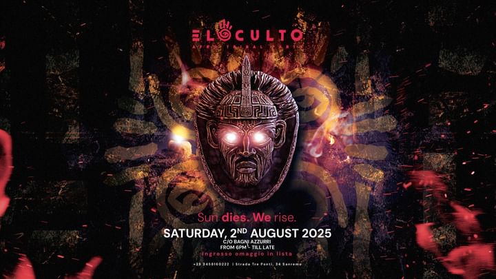 Cover for event: El Culto | Afro Tribal Party | Bagni Azzurri