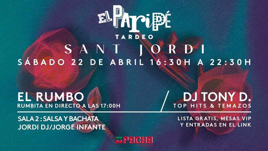 Cartell de l'esdeveniment El Paripé de Sant Jordi