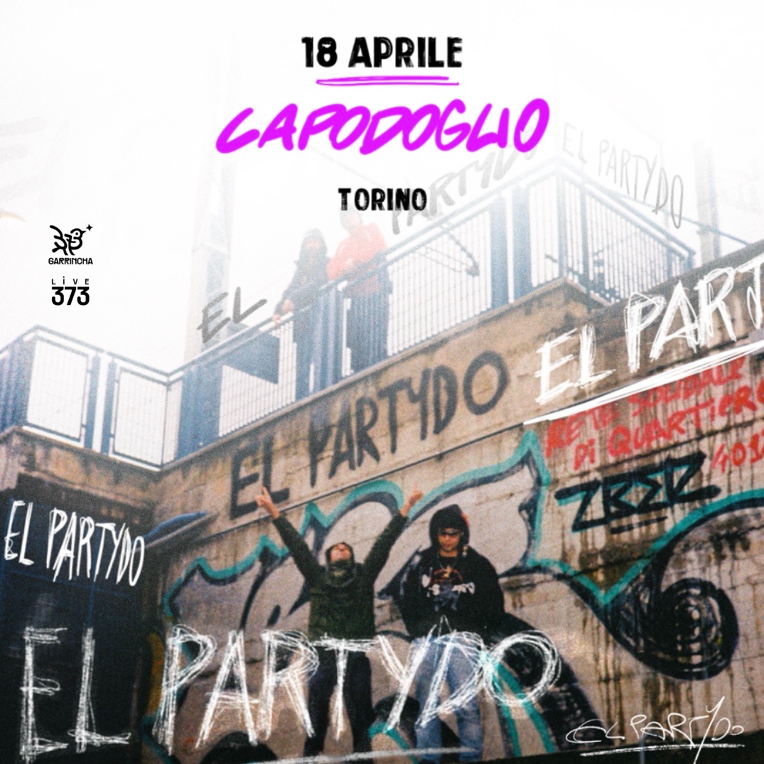 EL PARTYDO live + Teppa bros (Lo Stato Sociale dj set)
