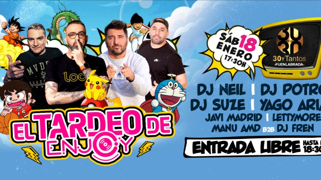 EL TARDEO DE ENJOY 18 ENE FUENLABRADA image
