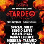 EL TARDEO ELECTRONICO 6º ANIVERSARIO @ JOY ESLAVA (SESION DE TARDE) image