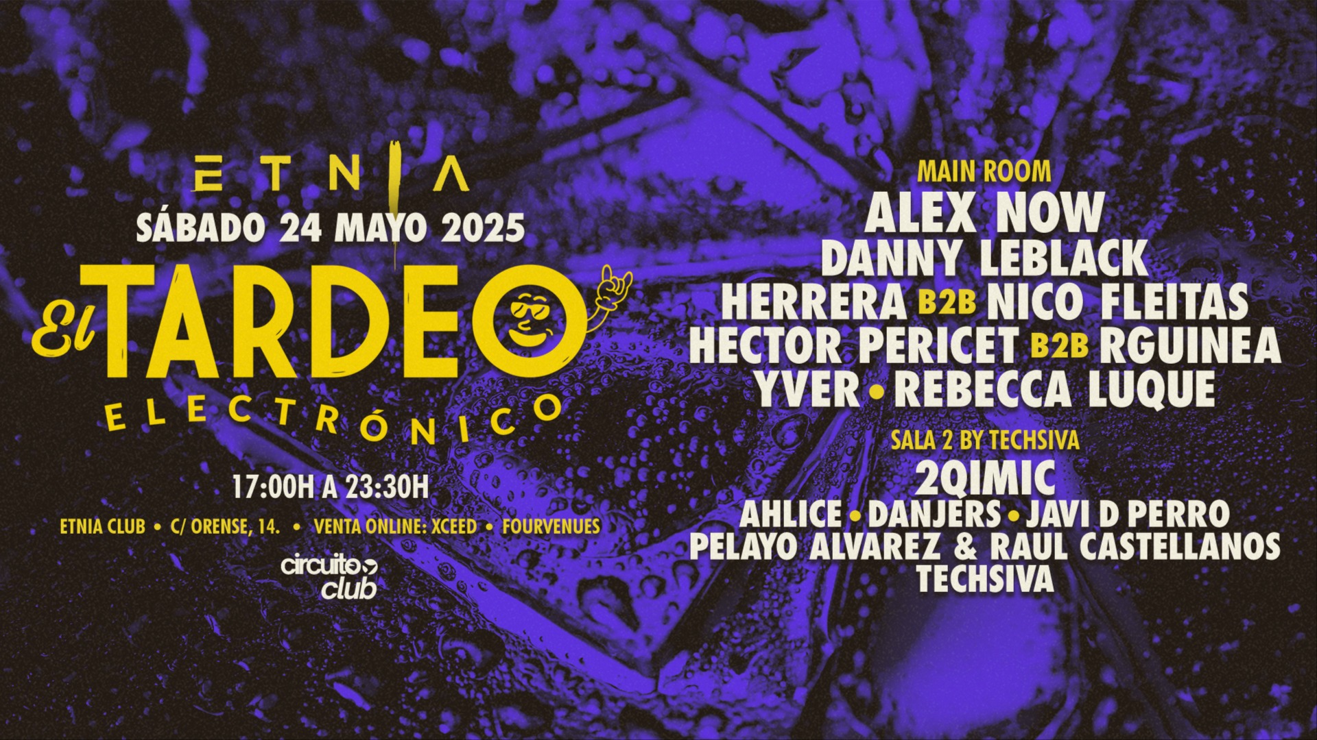 EL TARDEO ELECTRONICO @ ETNIA CLUB ~ C/ Orense, 14 image