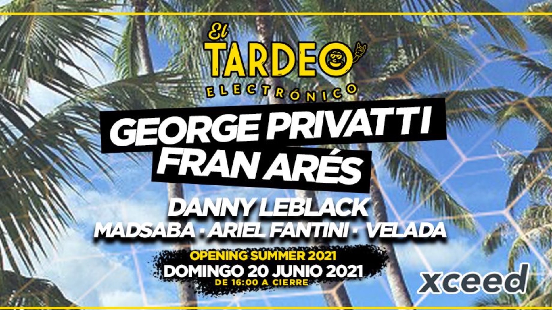 El Tardeo Electronico • Opening Summer 2021 image