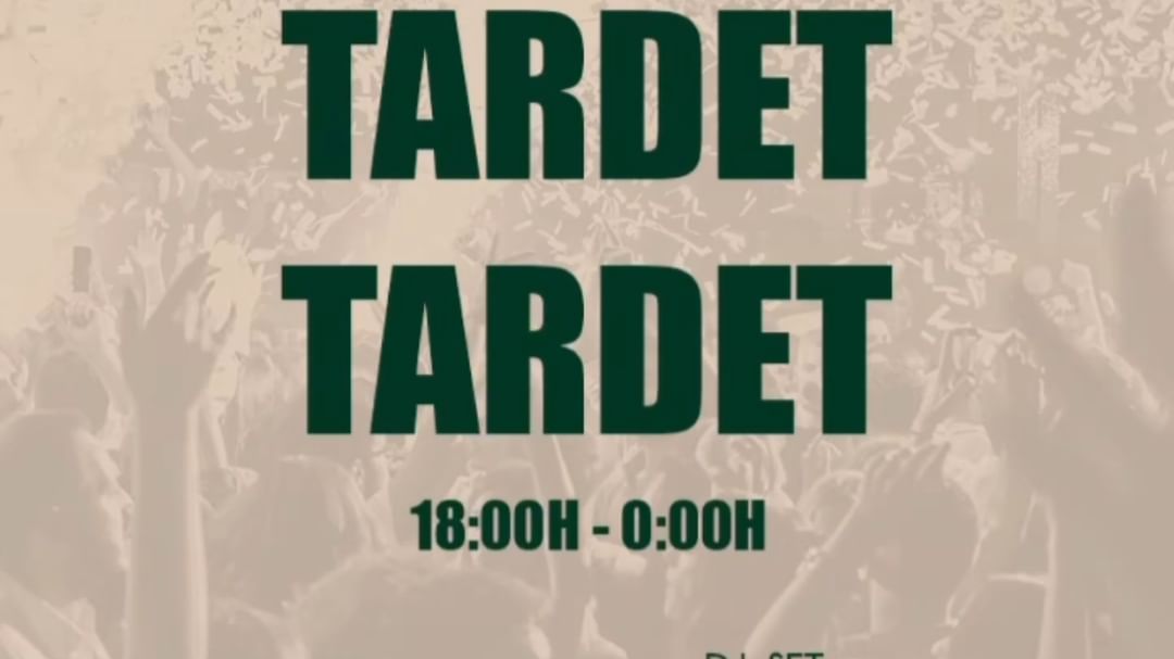 Capa do evento EL TARDETAZO x SUTTON