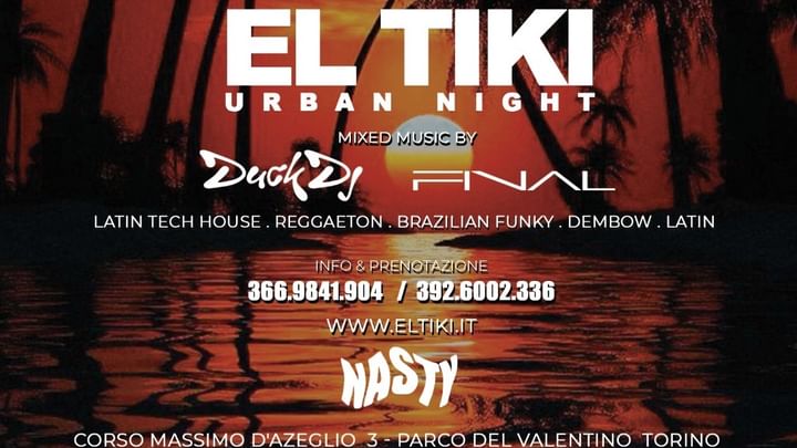 Cover for event: EL TIKI URBAN NIGHT