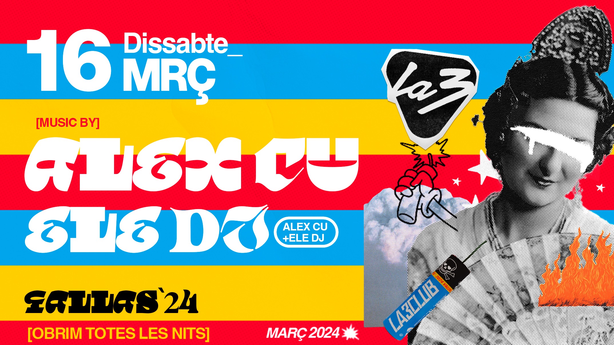 LA3 NIGHT! | ELE DJ + ALEX CU image