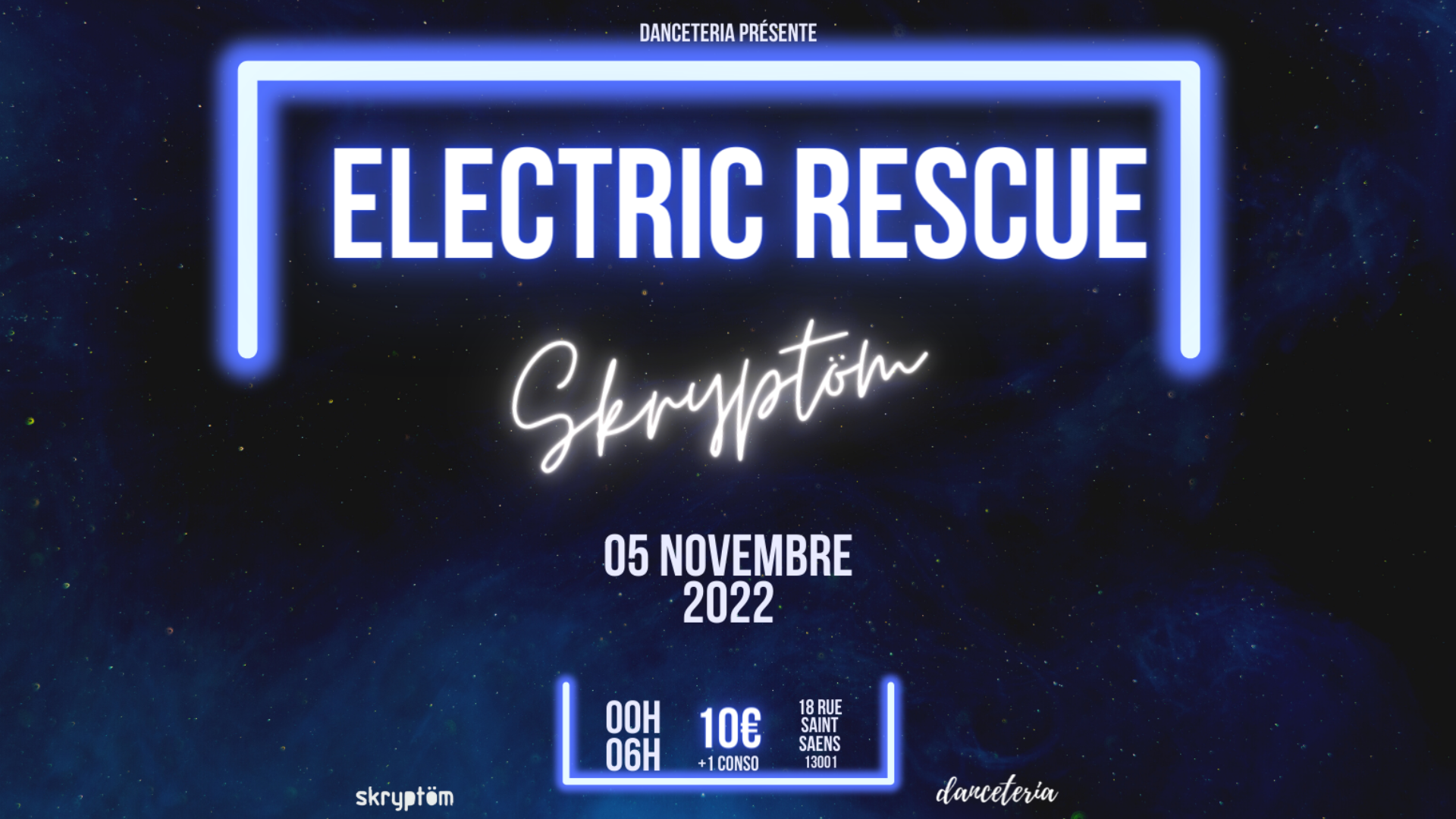 Electric rescue @ Danceteria - 05/11/22 image
