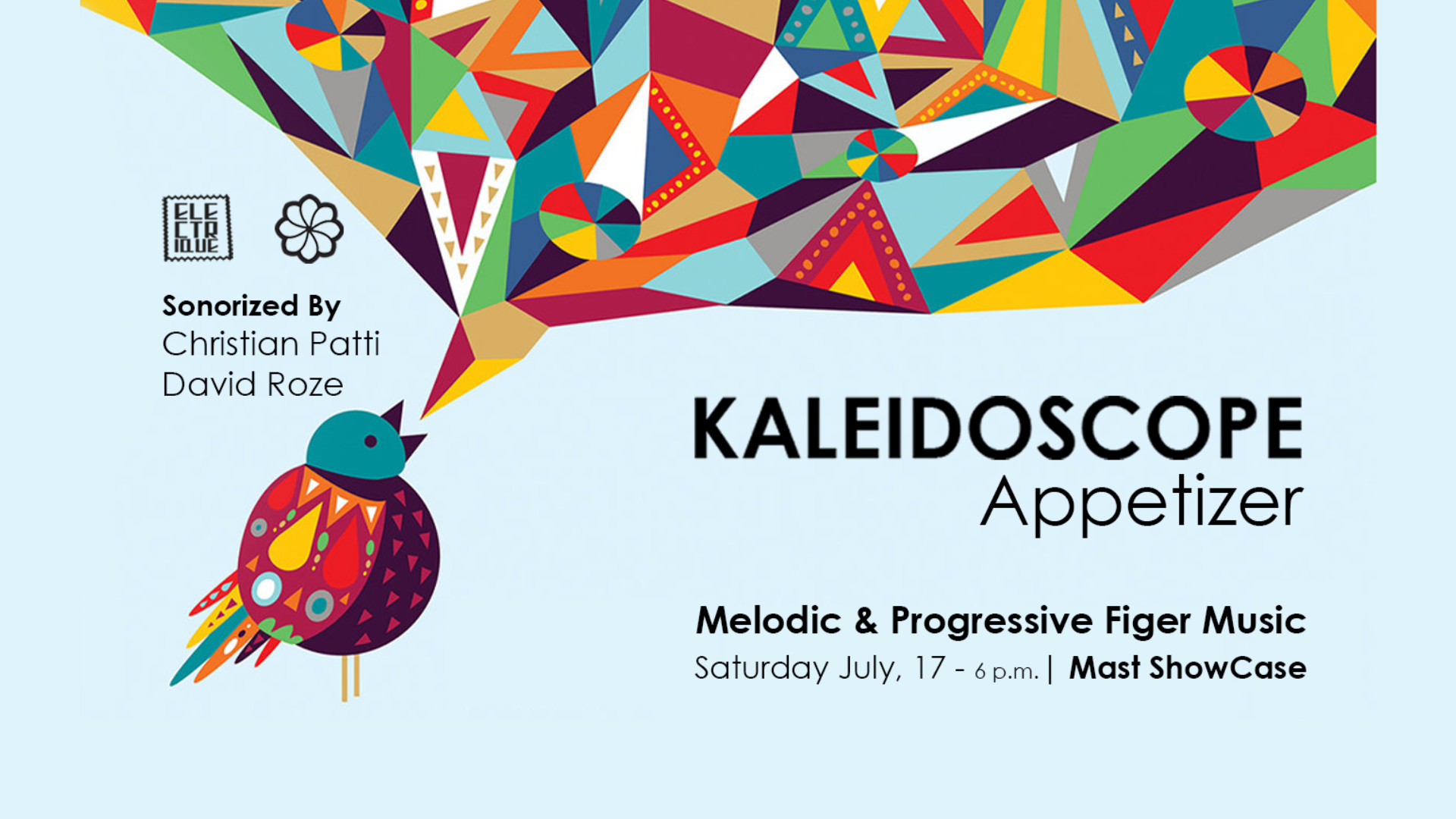 ELECTRIQUE presents: KALEIDOSCOPE APPETIZER image