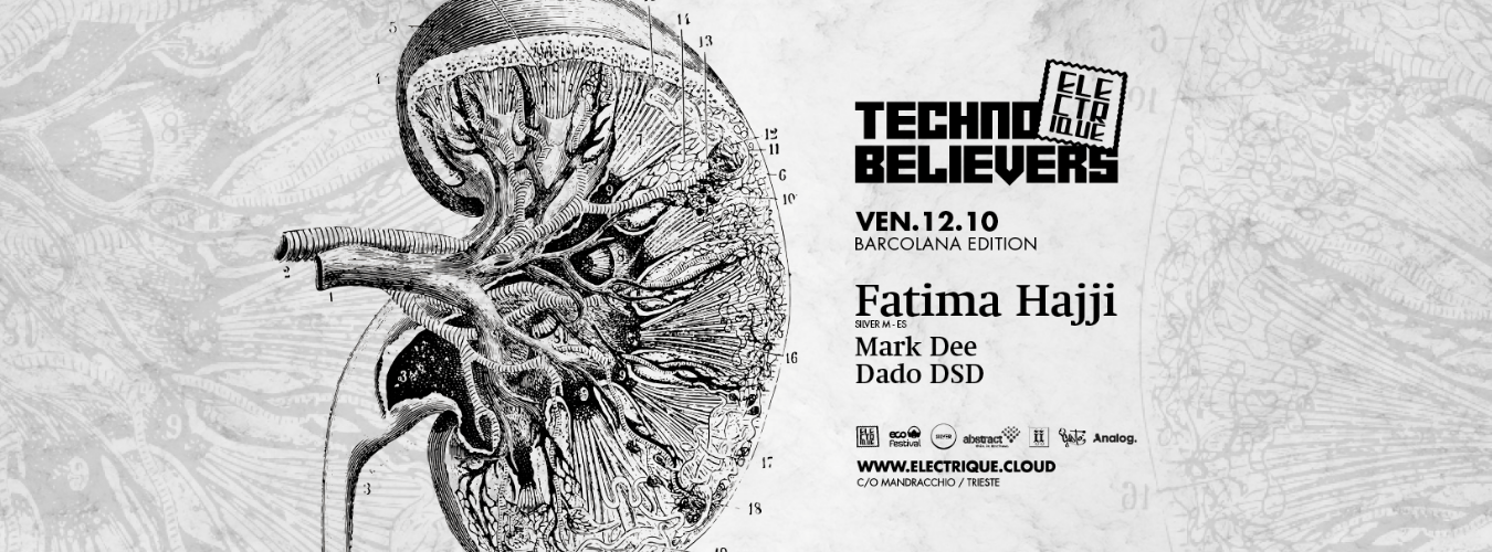 Electrique Techno Believers #2 Barcolana w/ Fatima Hajji image