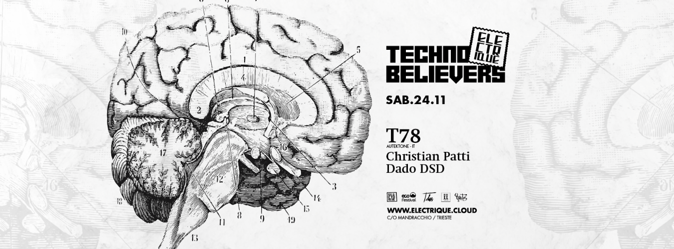 Electrique Techno Believers #3 w/ T78 (Autektone) image