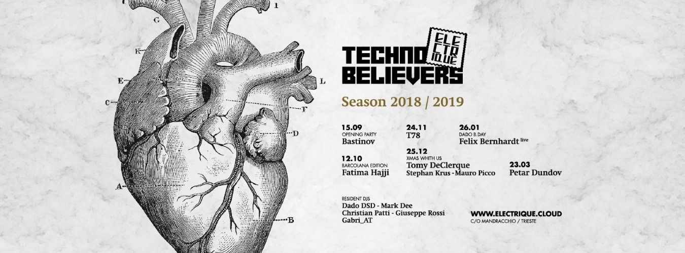 Electrique Techno Believers #4 Xmas w/ Tomy DeClerque + Hyper image