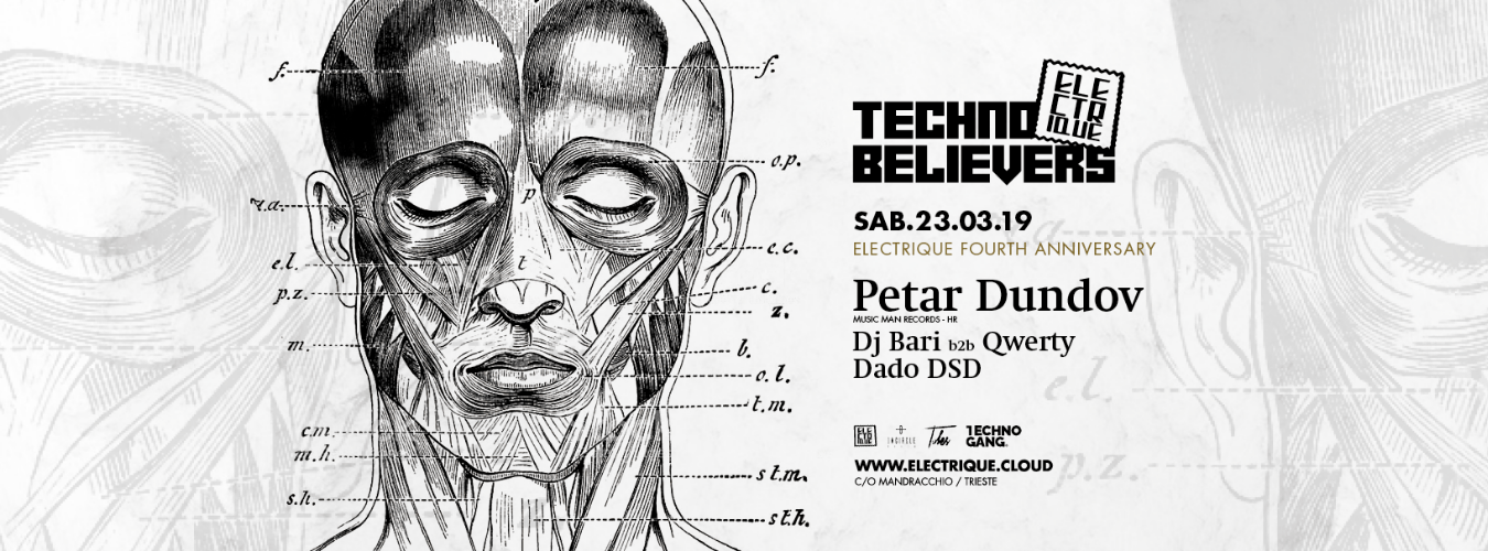 Electrique Techno Believers #6 w/ Petar Dundov + Techno Gang image