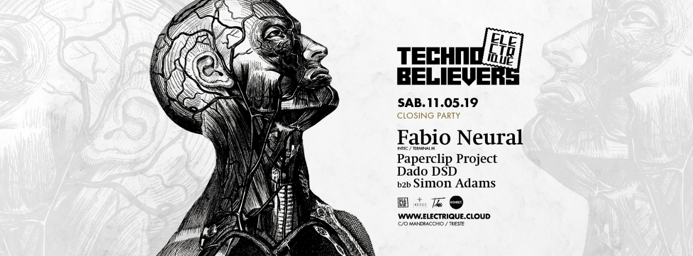 Electrique Techno Believers #8 - w/ Fabio Neural + Konekt image