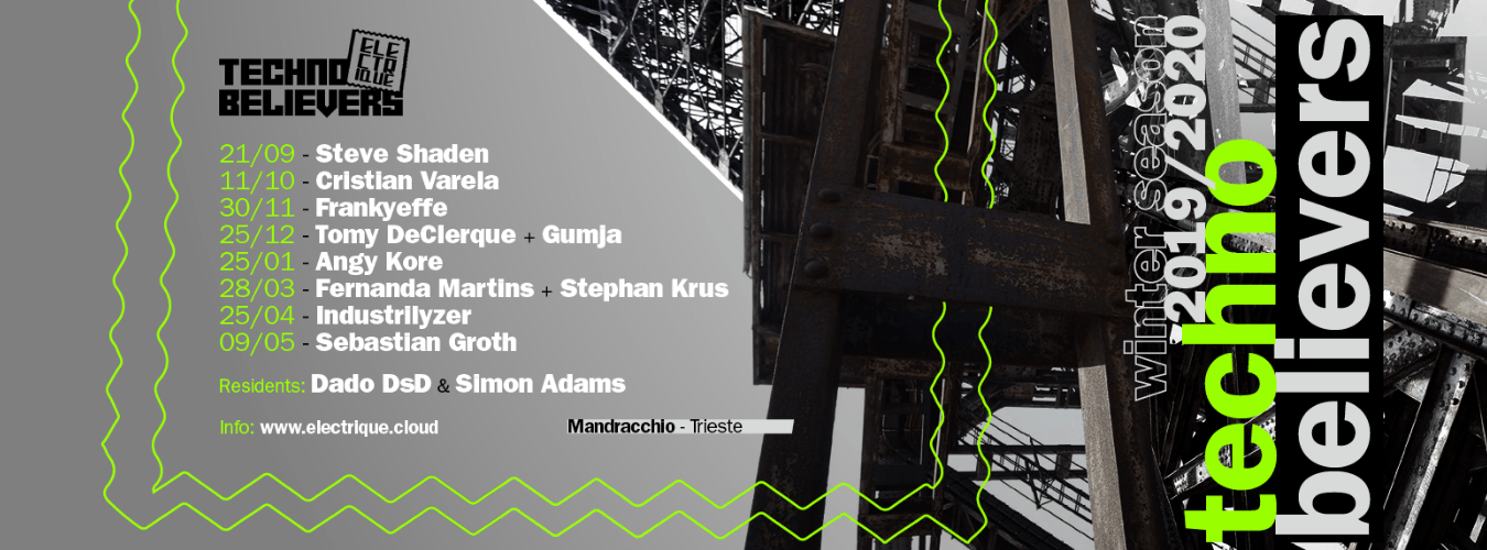 Electrique Techno Believers Closing - w/ Sebastian Groth image