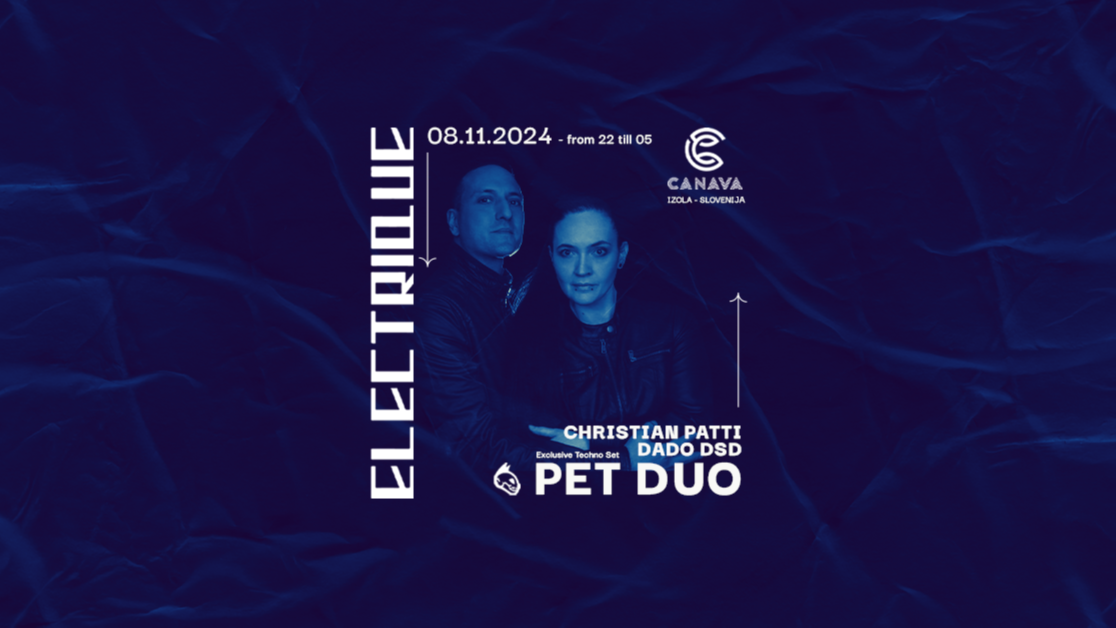 ELECTRIQUE with PET DUO at Canava House image