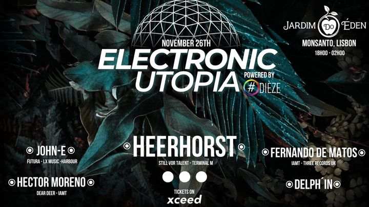 Cover for event: Electronic Utopia  By Dieze invite  Heerhorst