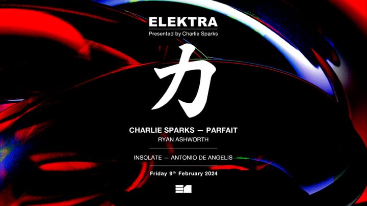 Cover for event: Elektra: Charlie Sparks, Parfait & Insolate