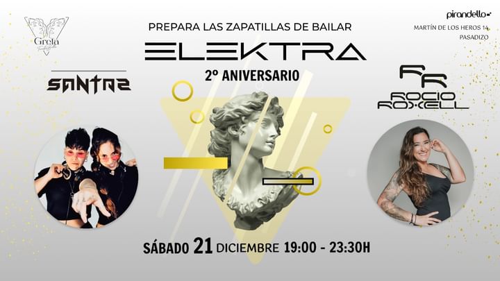 Cover for event: ELEKTRA SÁBADO 21 DICIEMBRE