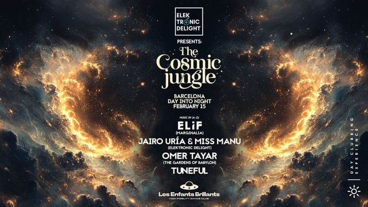 Cover for event: Elektronic Delight presents The Cosmic Jungle