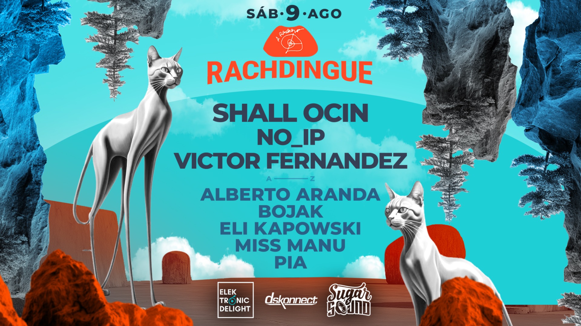 Elektronic Delight & Sugarsound pres Shall Ocin, no_ip, Victor Fernandez, Eli Kapowsky image