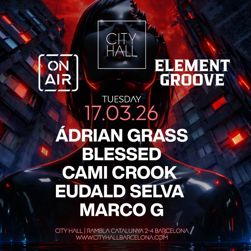 Element Groove x On Air pres. All Night Tech House (Free Entry)  image