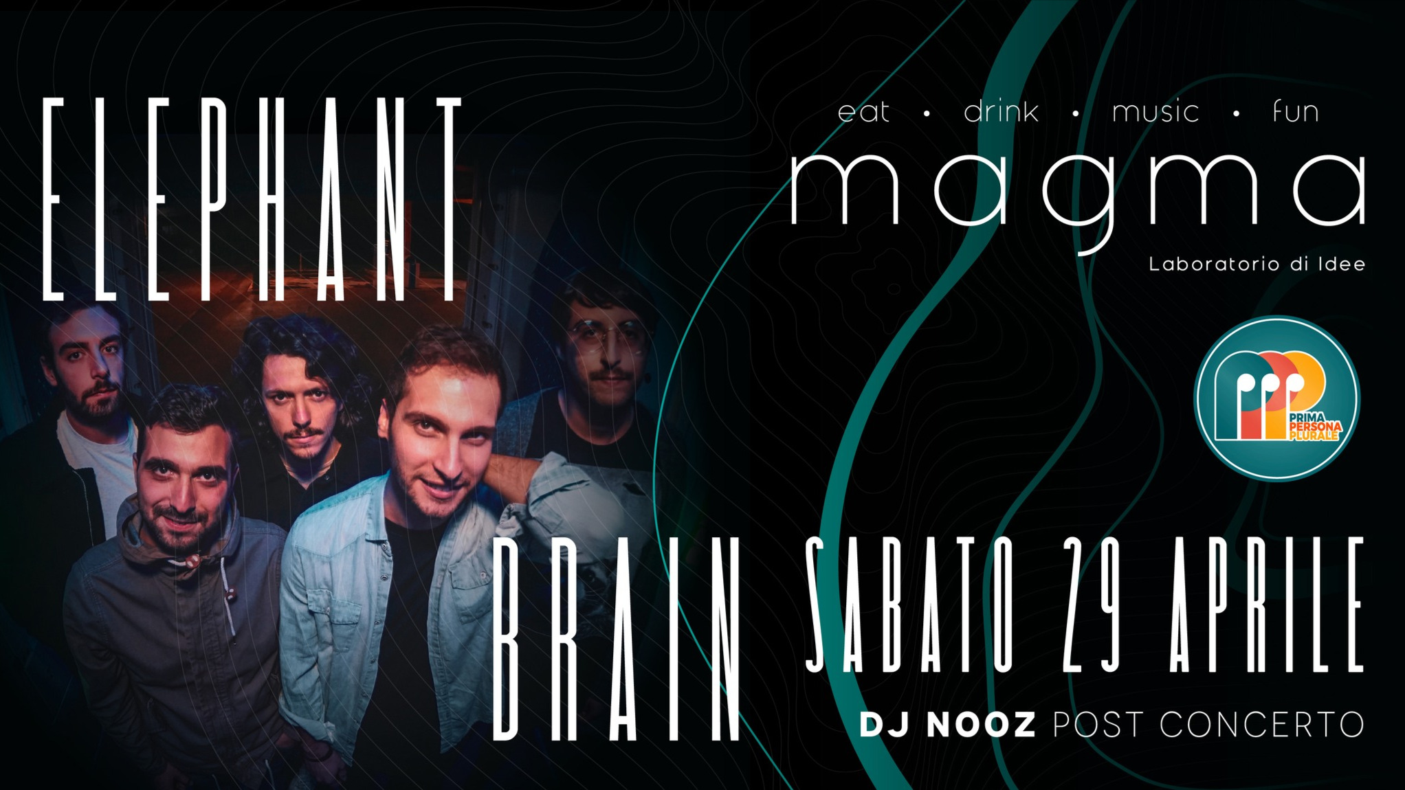 Elephant Brain live al MAGMA image