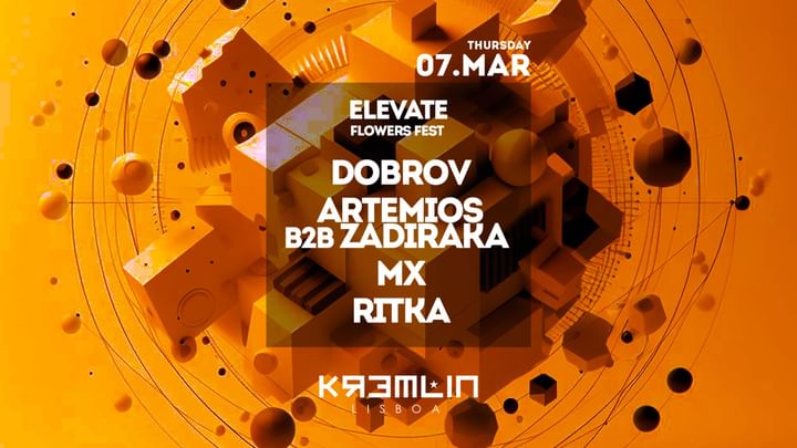 Cover for event: ELEVATE - Dobrov, Artemios b2b Zadiraka, MX, Ritka  