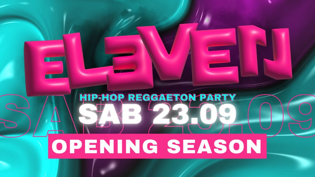 ELEVEN // 23 SETTEMBRE // INAUGURAZIONE event cover
