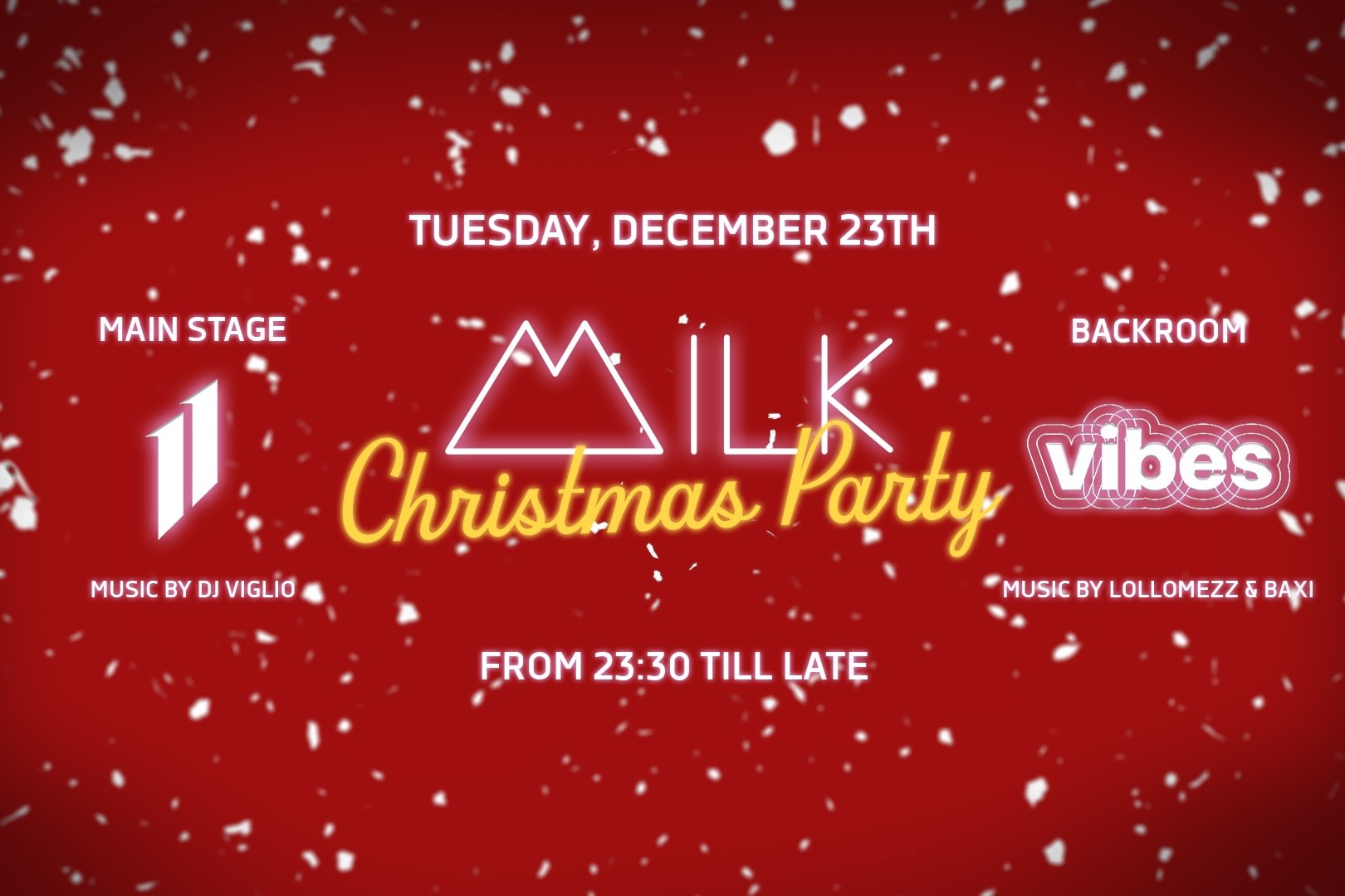 ELEVEN & VIBES - CHRISTMAS PARTY image