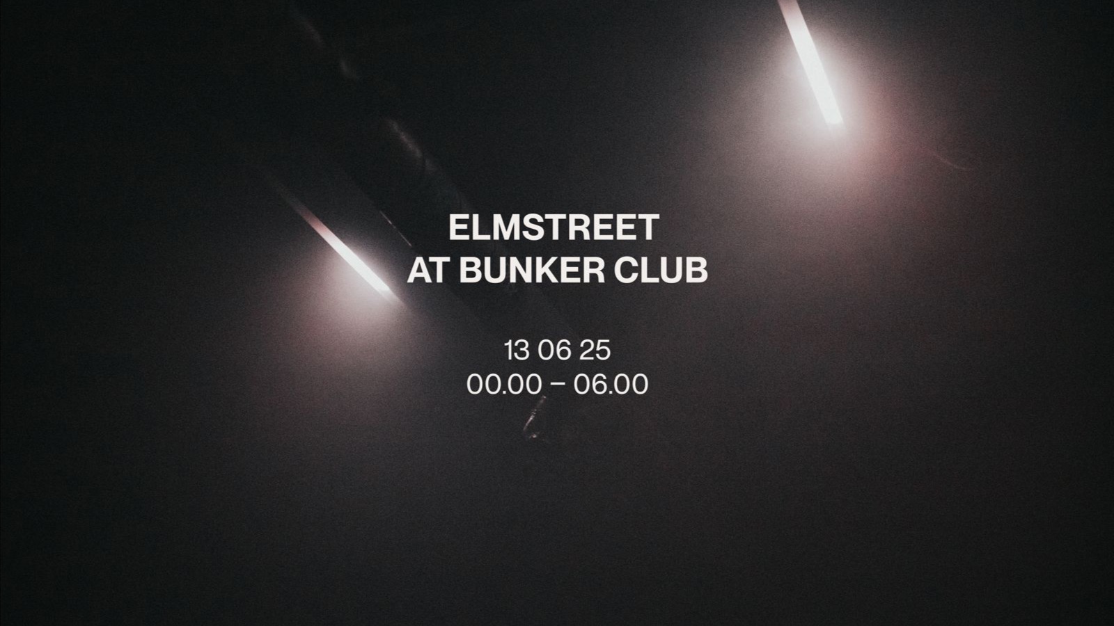ELM STREET (w/ Pau @Bunker Club) image