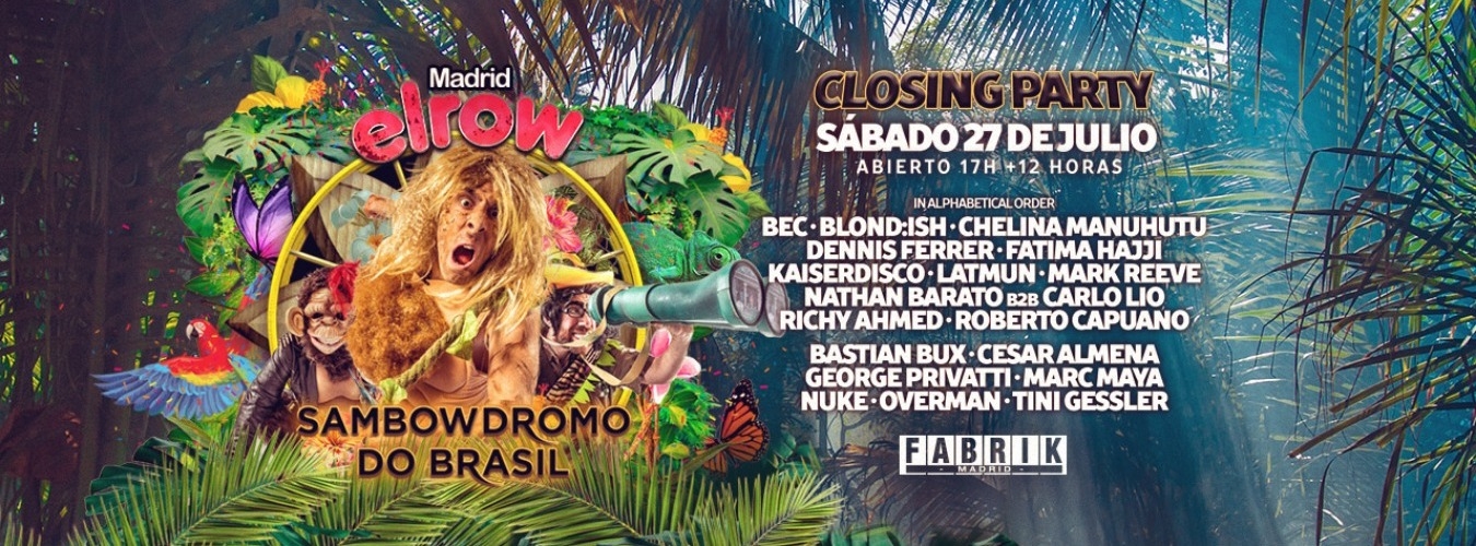 elrow Closing Party: Sambowdromo Do Brasil image