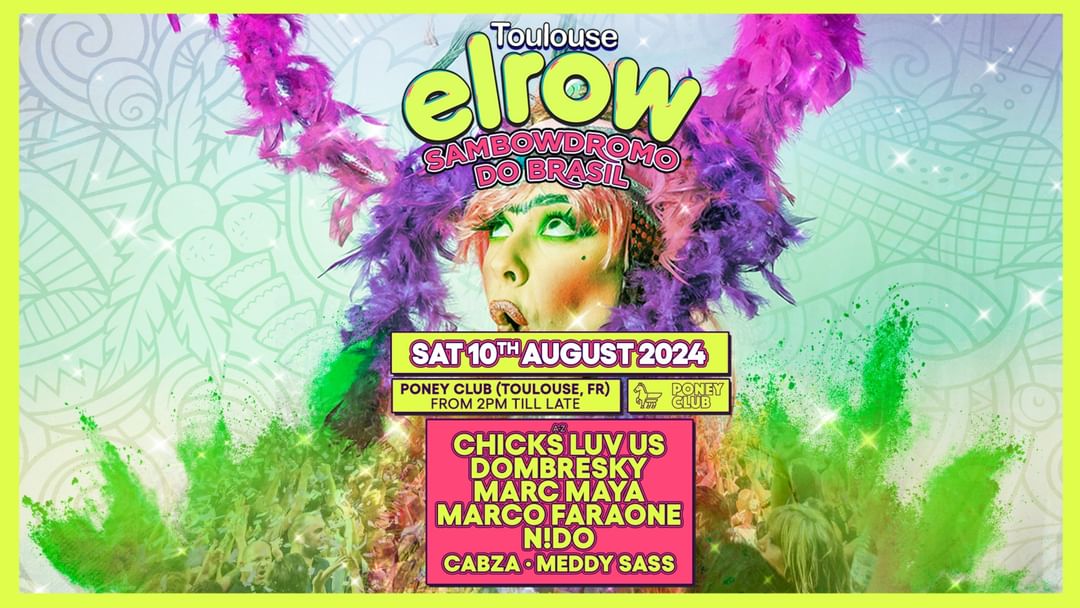 Cartell de l'esdeveniment ELROW GOES TO TOULOUSE 