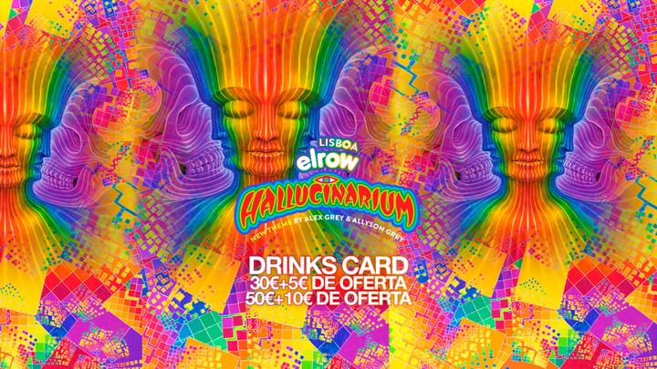 Cover for event: elrow Hallucinarium Lisboa 2025 - Drinks Card