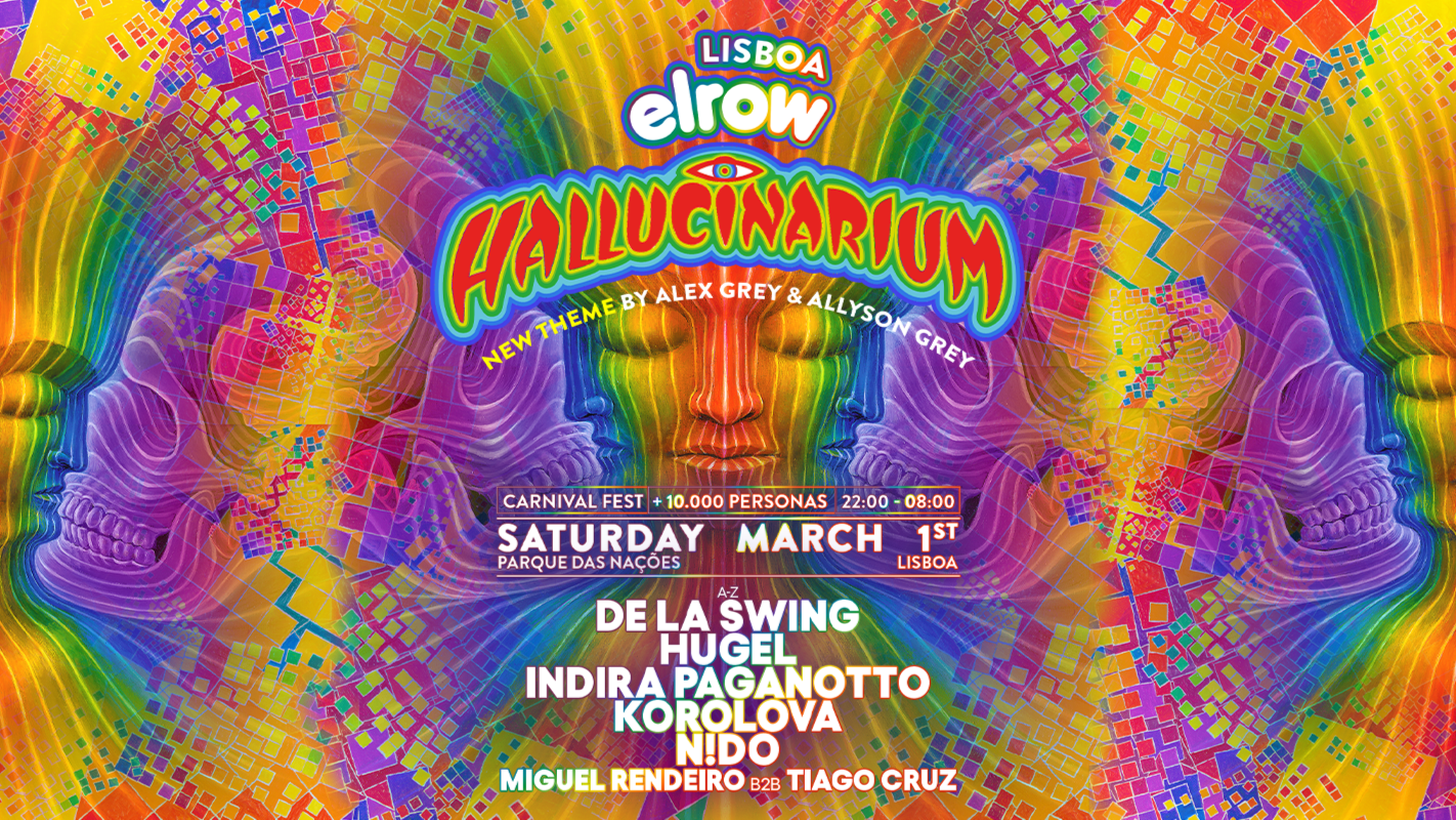 elrow Hallucinarium Lisboa 2025 image