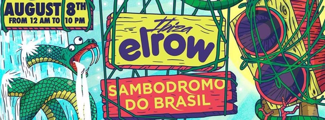 Copertina evento elrow Ibiza - Sambodromo Do Brasil - Pool Party