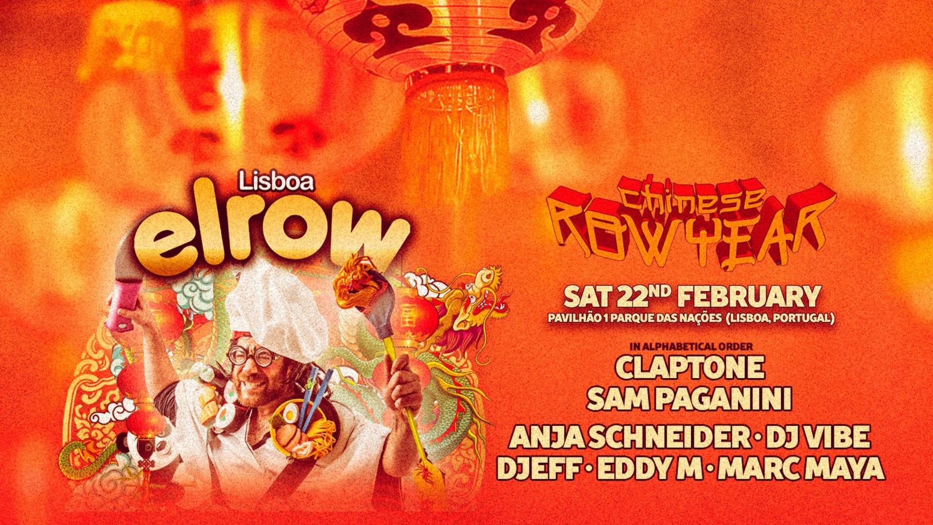 Elrow Lisboa Chinese Row Year