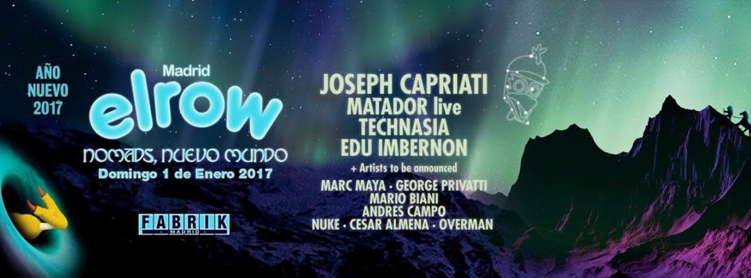 Elrow Nomads, Nuevo Mundo | Joseph Capriati & Matador live! event cover