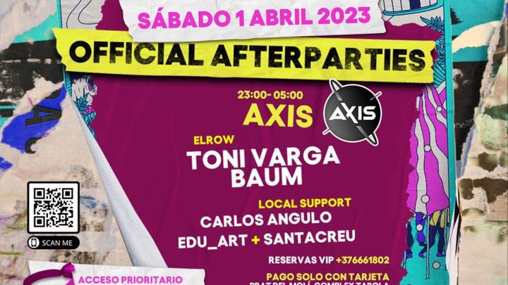 Cover for event: Elrow Official Afterparty @ Axis, Tabola