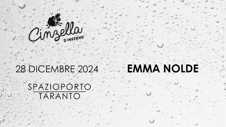 Cover for event: EMMA NOLDE per "Cinzella d'Inverno 24"