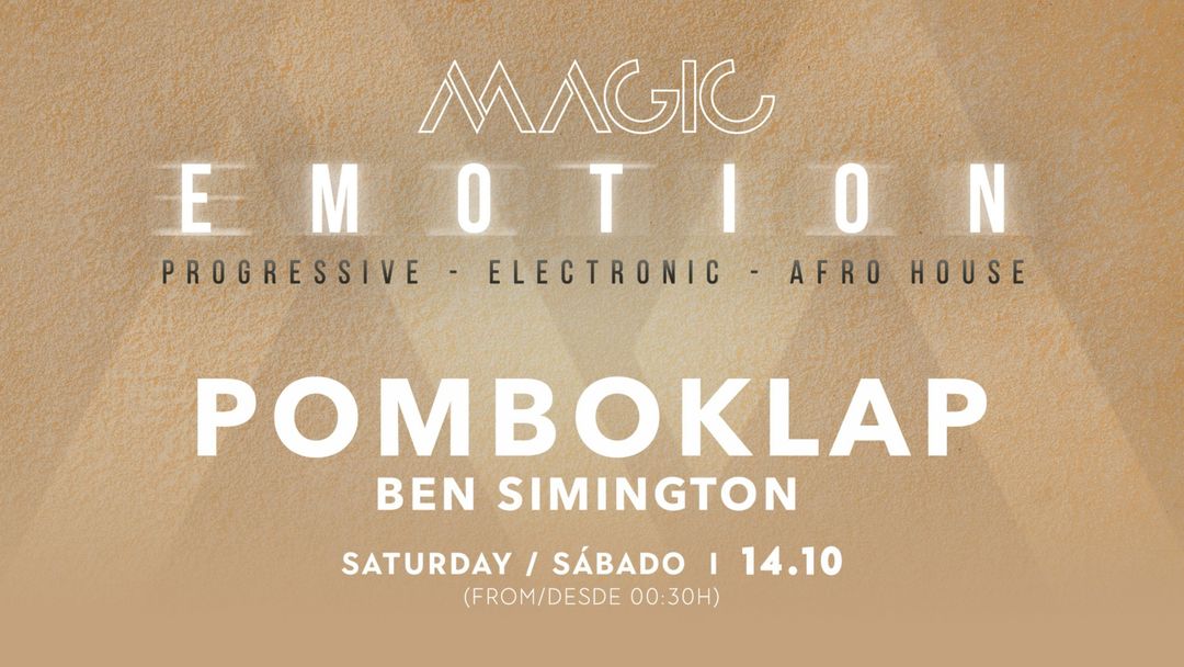 EMOTION - POMBOKLAP event cover