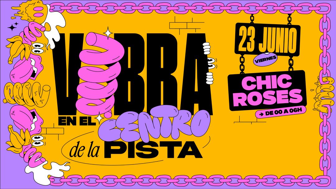 En el centro de la pista Vibra x Chic 23 Junio event cover