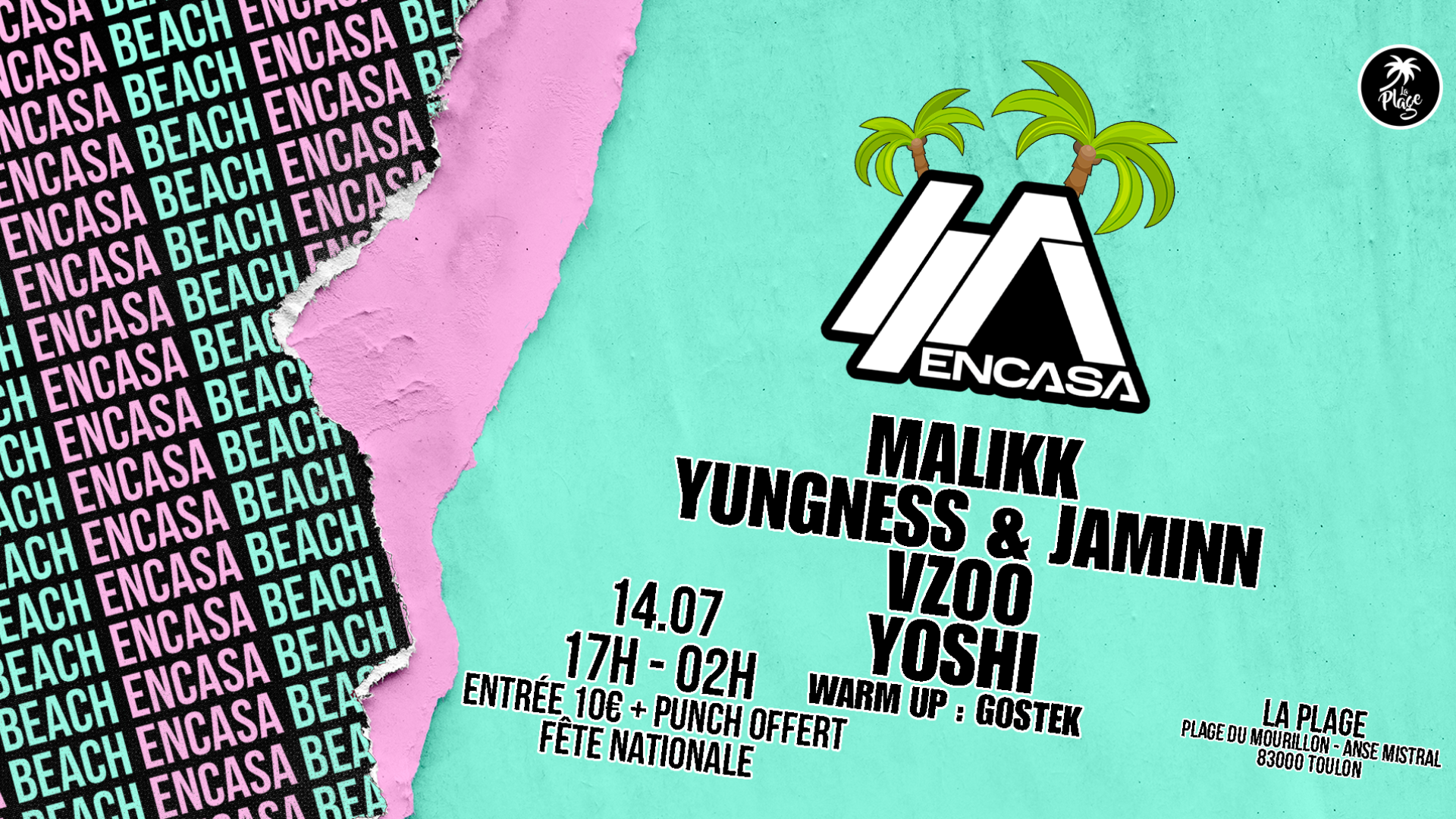 ENCASA BEACH OPENING image