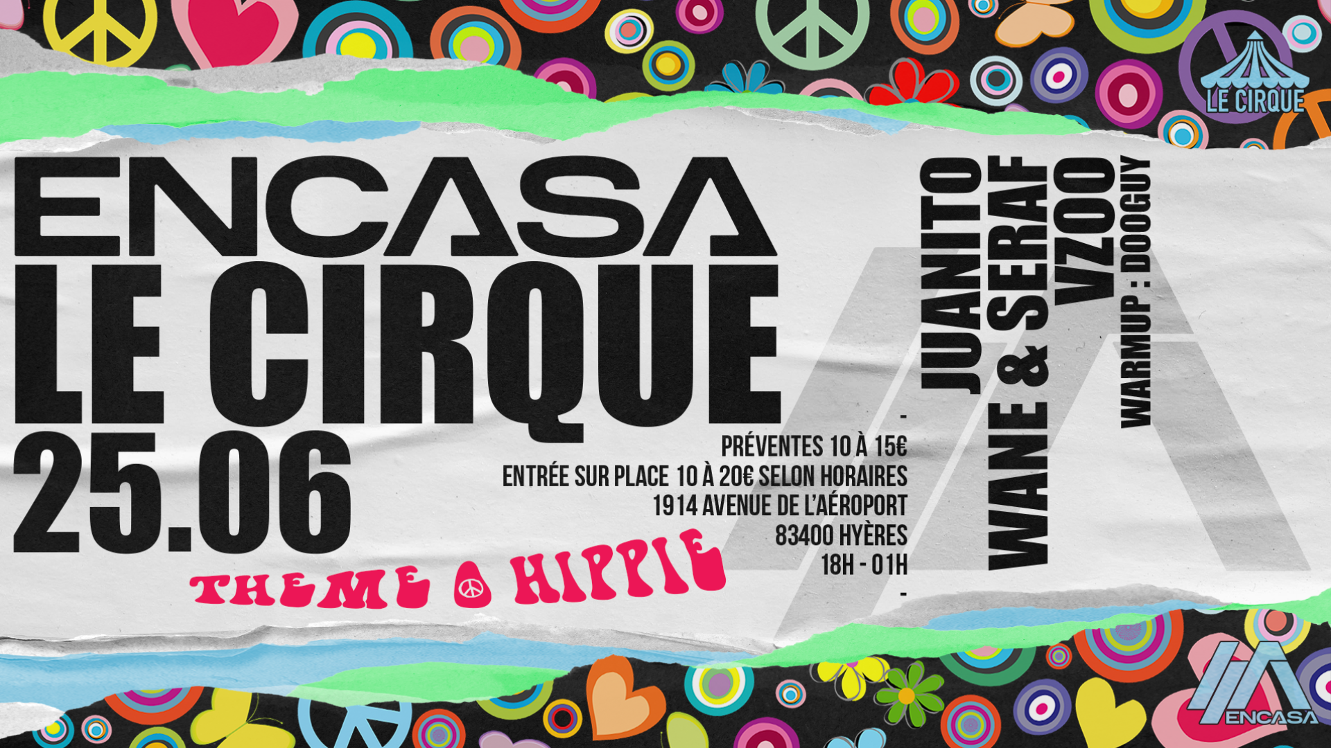 ENCASA HIPPIE AT LE CIRQUE image