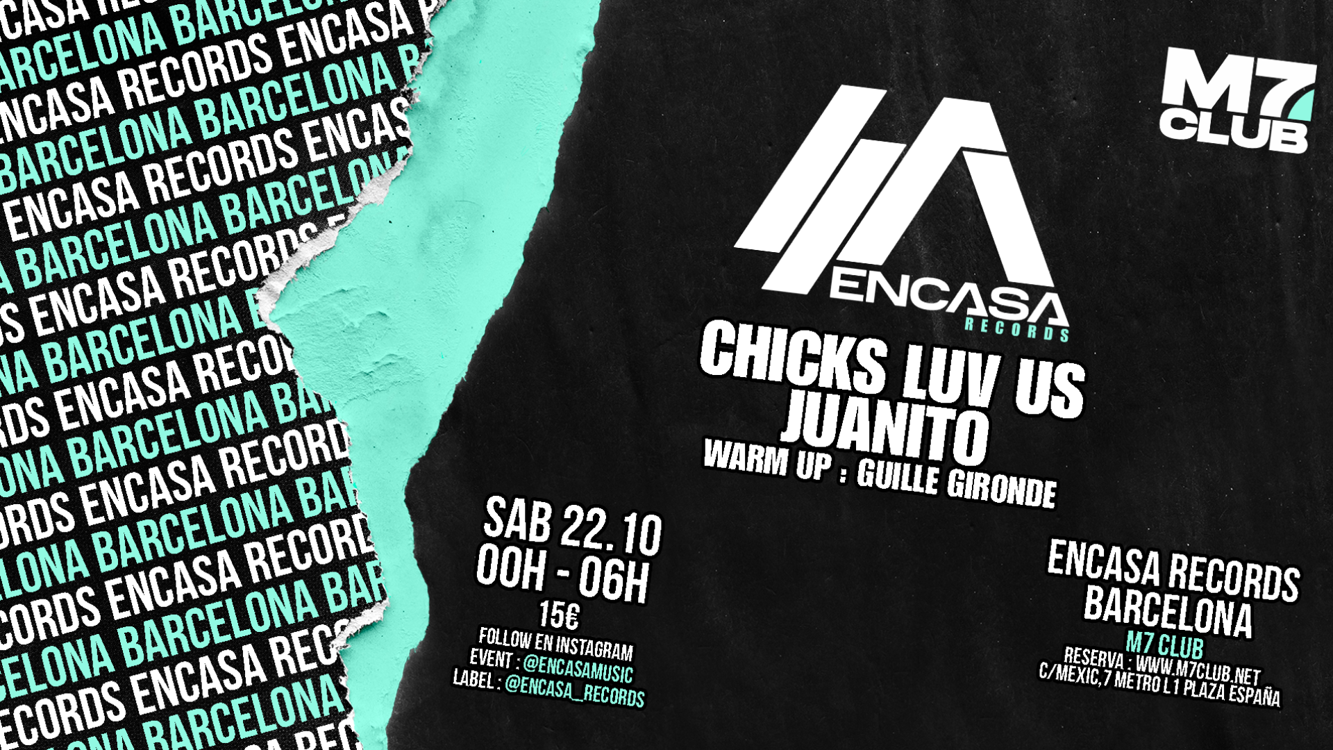 ENCASA RECORDS #2 at M7 CLUB image