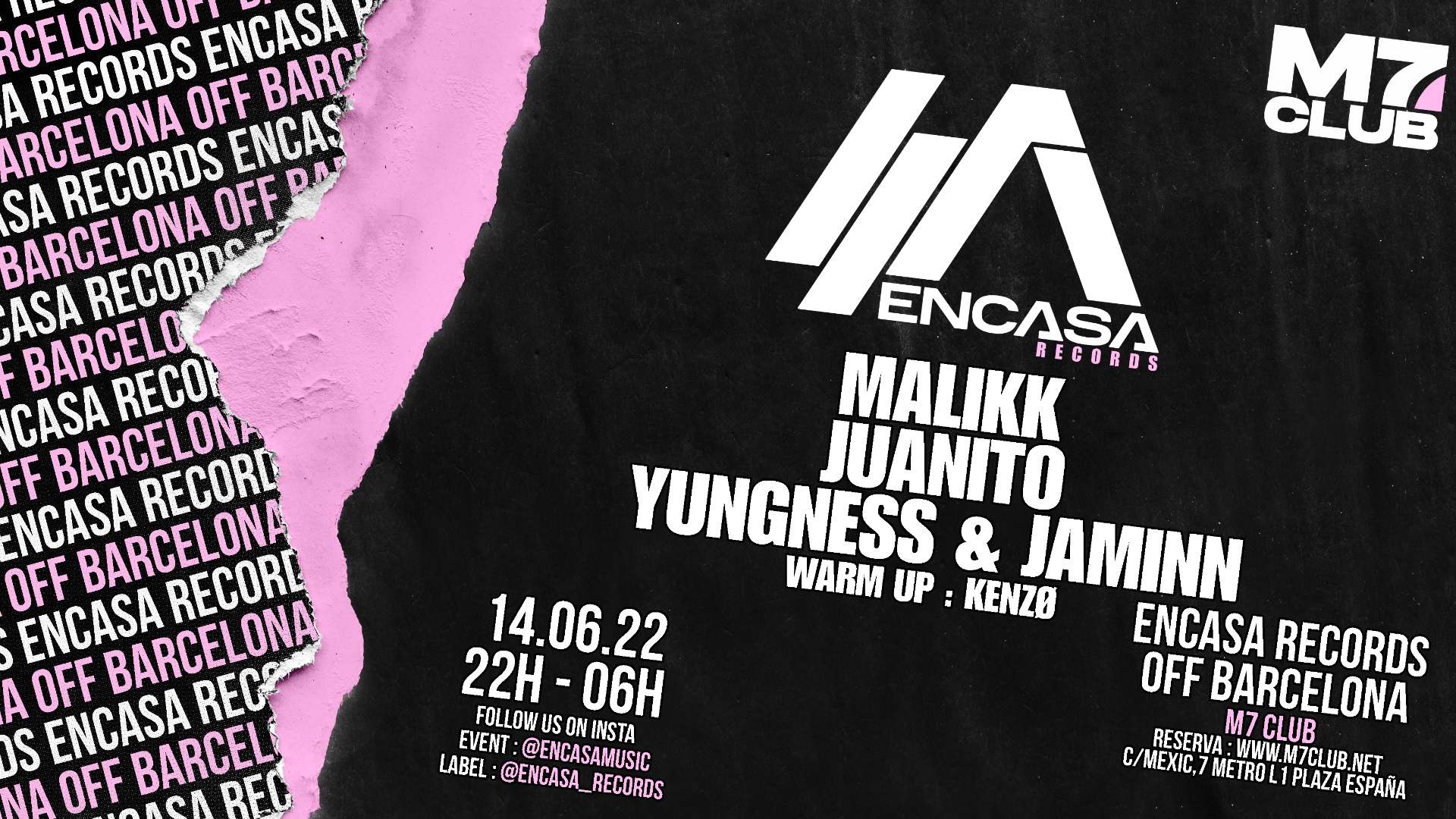 ENCASA RECORDS - OFF BARCELONA - JUNE 14th 2022 image