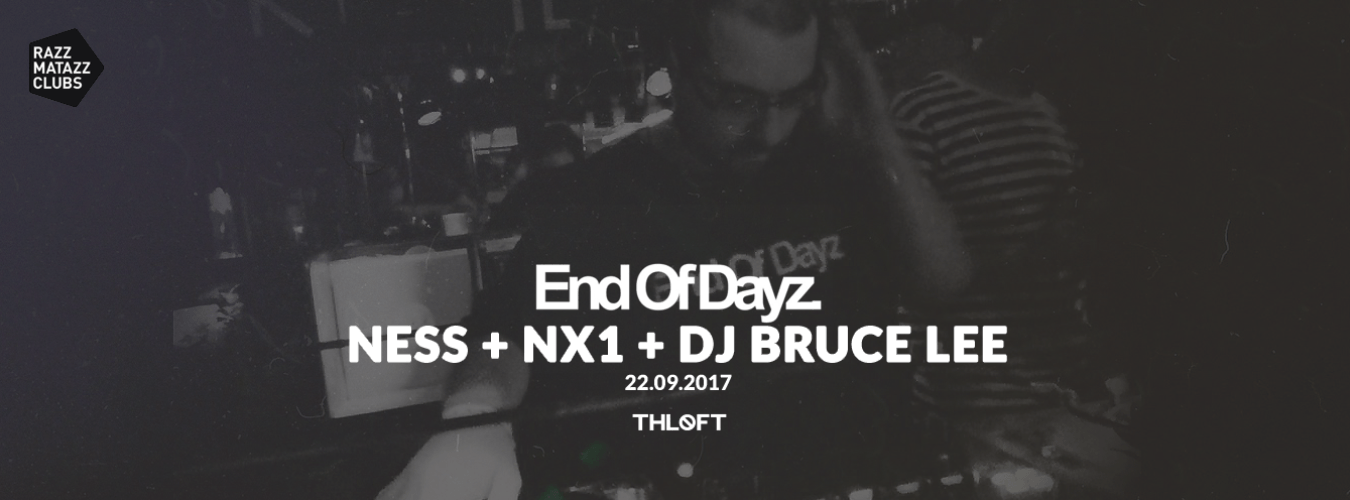 End Of Dayz 5º Aniversario @ The Loft & Fuego w/ The Alchemist DJ SET @ Razzclub image