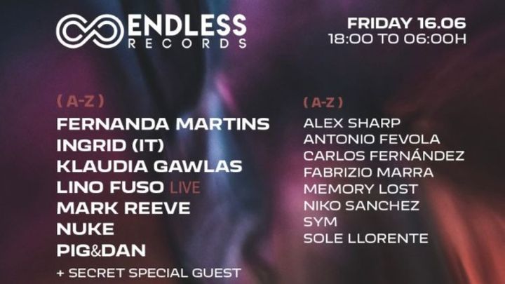Cover for event: Endless off Friday