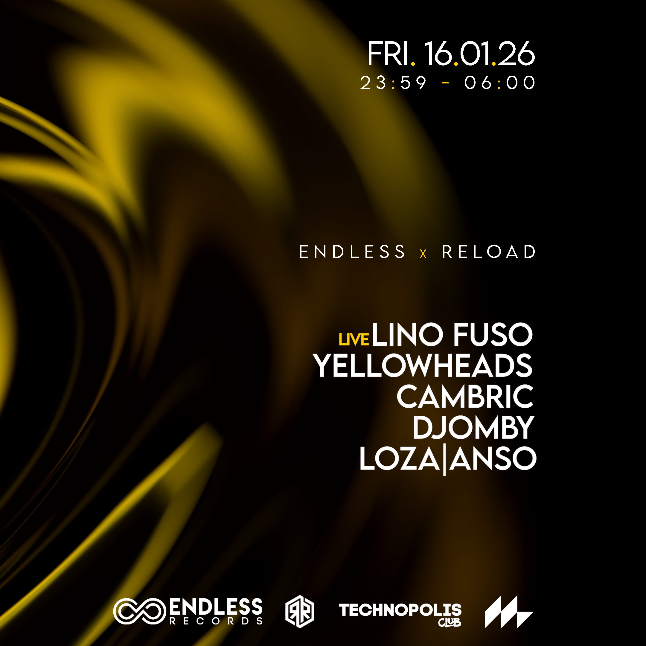 ENDLESS RELOAD:  Lino Fuso live, YellowHeads image