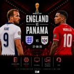 England and Panama - Game on. Party after image